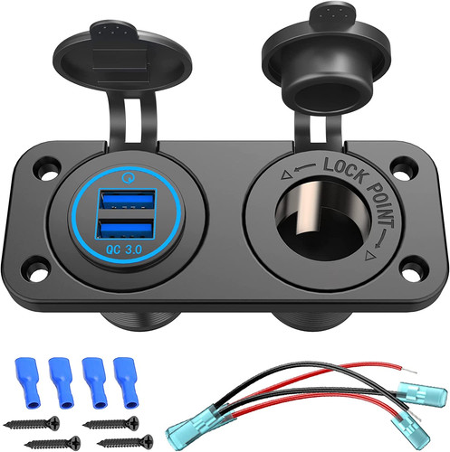 Usb outlet 12v - qc, 3.0
